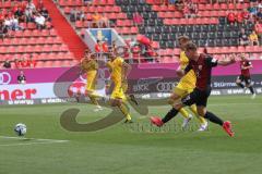 3.Liga - Saison 2023/2024 - FC Ingolstadt 04 -  1. FC Saarbrücken - Jannik Mause (Nr.7 - FCI) - Foto: Meyer Jürgen