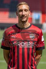 Tobias Schröck (21, FCI) Kapitän; FC Ingolstadt 04; 3.Liga, Porträttermin 2022/2023,
