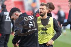 3. Liga; FC Ingolstadt 04 - SV Sandhausen; Yannick Deichmann (20, FCI) vor dem Spiel