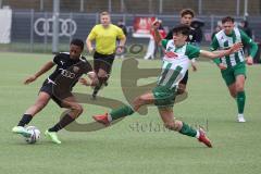 Landesliga Bayern - U17 - B-Junioren - Saison 2022/2023 - FC Ingolstadt 04 II - SV Schalding - Heining  - Ndukwu Dickson schwarz FCI  - Foto: Meyer Jürgen