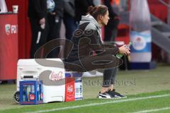 3. Liga - Saison 2023/24 - FC Ingolstadt 04 - Waldhof Mannheim - Cheftrainerin Sabrina Wittmann(FCI) - XXXXX - Foto: Meyer Jürgen