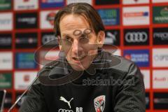 2.BL; FC Ingolstadt 04 - Training, neuer Cheftrainer Rüdiger Rehm, Pressekonferenz, Cheftrainer Rüdiger Rehm (FCI)