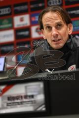 2.BL; FC Ingolstadt 04 - Training, neuer Cheftrainer Rüdiger Rehm, Pressekonferenz, Cheftrainer Rüdiger Rehm (FCI)