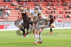 2.BL; FC Ingolstadt 04 - 1. FC Nürnberg - Dennis Eckert Ayensa (7, FCI) Valentini Enrico (22 , 1.FCN)