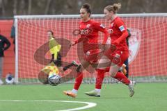 2. Bundesliga Frauen - Saison 2023/24 - FC Ingolstadt 04 Frauen - FC Carl Zeiss Jena - Nina Penzkofer (Nr.29 - FCI) - Katharina Krist (Nr.14 - FCI) - Foto: Meyer Jürgen