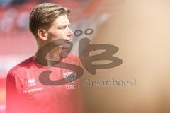 3. Liga; FC Ingolstadt 04 - FC Hansa Rostock; vor dem Spiel Frederik Christensen (11, FCI)