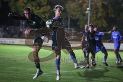 Landesliga - Saison 2026/27 - SV Manching - VFB Durach - Dzenis Seferovic (Nr.6 - SV Manching) - Simon Frasch blau Durach  - Foto: Meyer Jürgen