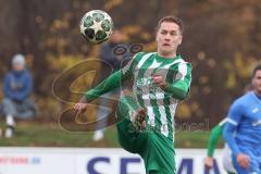 Landesliga - Saison 2025/26 - SV Manching - VFB Durach - Fabian  Neumayer (Nr.9 - SV Manching) - Nosdrin Marc blau Durach  - Foto: Meyer Jürgen