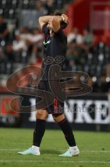 3. Liga - Saison 2025/26 - VFB Stuttgart II - FC Ingolstadt 04  - Mads Borchers (Nr.9 - FC Ingolstadt 04) enttäuscht - XXXXX - Foto: Meyer Jürgen
