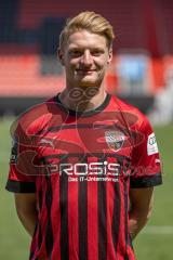 Maximilian Neuberger (38, FCI) ; FC Ingolstadt 04; 3.Liga, Porträttermin 2022/2023,