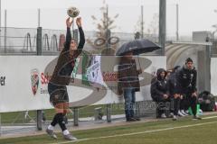 *** Bayernliga Nord - Saison 2025/26 - FC Ingolstadt 04 II - TSV Neudrossenfeld - Elias Decker (Nr.3 - FC Ingolstadt II) - XXXXX - Foto: Meyer Jürgen