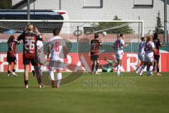 DFB—Pokal 1. Hauptrunde -  Saison 2026/27  - FC Ingolstadt 04 Frauen - 1. FSV Mainz 05 - Der 1:1 Ausgleichstreffer - Torwart Anna-Lena Daum (Nr.22 - FCI Frauen) - Foto: Meyer Jürgen