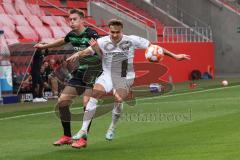 Dennis Eckert Ayensa (7, FCI) Itter Luca (27 Fürth) ; FC Ingolstadt 04 - SpVgg Greuther Fürth; 2.BL; Testspiel