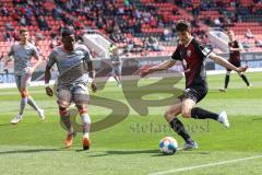 2.BL; FC Ingolstadt 04 - SC Paderborn 07; Merlin Röhl (34, FCI) Ananou Frederic (3 SCP)