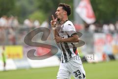 Toto Pokal; FC Memmingen - FC Ingolstadt 04, 2. Runde; Tor Jubel Treffer 0:3