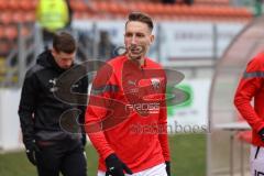 3. Liga; SpVgg Bayreuth - FC Ingolstadt 04; vor dem Spiel Tobias Schröck (21, FCI)