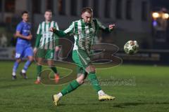 Landesliga - Saison 2025/26 - SV Manching - FV Illertissen II -  Maximilian Eberwein (Nr.4 - SV Manching) - XXXXX - Foto: Meyer Jürgen