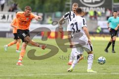 3. Liga; SV Sandhausen - FC Ingolstadt 04; Benjamin Kanuric (8, FCI) Torchance Weik Jonas (31 SVS)