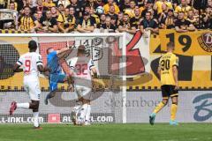 3. Liga; SG Dynamo Dresden - FC Ingolstadt 04; Torchance Torwart Marius Funk (1, FCI) Daouda Beleme (9, FCI) Simon Lorenz (32, FCI) Kutschke Stefan (30 DD)