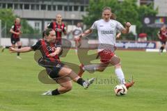 2. Bundesliga Frauen - Saison 2024/25 - FC Ingolstadt 04 Frauen - FSV Gütersloh - Pija Reininger (Nr.21 - FCI Frauen) - Kappmeier Finja weiss Gütersloh - Foto: Meyer Jürgen