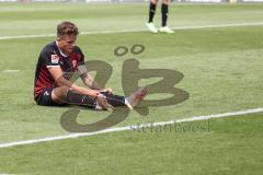 2.BL; FC Ingolstadt 04 - 1. FC Heidenheim; enttäuscht am Boden Dennis Eckert Ayensa (7, FCI)