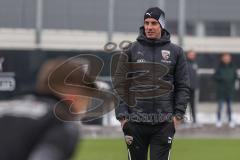 2.BL; FC Ingolstadt 04 - Training, neuer Cheftrainer Rüdiger Rehm, Pressekonferenz, Cheftrainer Rüdiger Rehm (FCI) leitet erstes Training