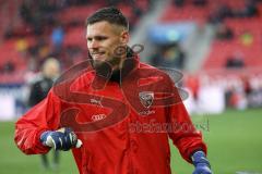 2.BL; SSV Jahn Regensburg - FC Ingolstadt 04; vor dem Spiel Torwart Fabijan Buntic (24, FCI)