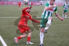 Bayernliga Süd - Saison 2022/2023 - FC Ingolstadt 04 - SV Schalding Heining - Ishak Karaogul (Nr.10 - FCI II) - Brückl Christian grün #10 Schalding - Foto: Meyer Jürgen