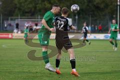 Bezirksliga - Saison 2023/2024 - SV Manching  - VFB Eichstätt II - Ralf Schröder (Nr.21 - SV Manching) - Kübler Siegfried schwarz Eichstätt - Foto: Meyer Jürgen