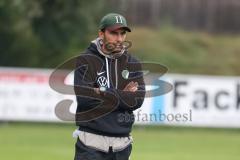 Landesliga - Saison 2025/26 - SV Manching - TSV Jetzendorf - Cheftrainer Cüneyt Köz (SV Manching) - XXXXX - Foto: Meyer Jürgen
