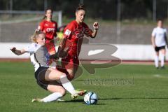 2023_10_22 - 2. Bundesliga - Saison 2023/24 - FC Ingolstadt 04 Frauen - FSV Gütersloh - Ivana Slipcevic (Nr.8 - FCI Frauen) - Teilenbröcker Maren weiss Gütersloh - Foto: Meyer Jürgen