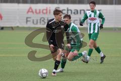 Landesliga Bayern - U17 - B-Junioren - Saison 2022/2023 - FC Ingolstadt 04 II - SV Schalding - Heining  - Stjepanovic Laris schwarz FCI - Foto: Meyer Jürgen