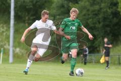 BZL Oberbayern Nord - Testspiel - TSV Aiglsbach - SV Manching - Rainer Meisinger grün Manching - Foto: Jürgen Meyer