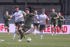 3. Liga; SC Verl - FC Ingolstadt 04; Tim Heike (9, FCI) Benger Marcel (23 Verl)