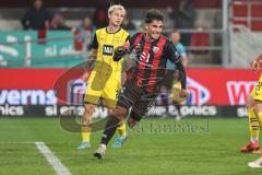 3. Liga; FC Ingolstadt 04 - Borussia Dortmund II; Deniz Zeitler (38, FCI) Tor Jubel Treffer Anschluß 1:2 Jessen Niklas (29 BVB2)