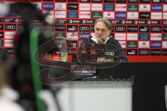 3.Liga - Saison 2022/2023 - FC Ingolstadt 04 -  - Pressekonferenz - Geschäftsführer Sport und Kommunikation Dietmar Beiersdorfer (FCI) -  - Foto: Meyer Jürgen