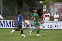 Bezirksliga - Saison 2023/2024 - SV Manching  - SpVgg Kammerberg - Abou-Khalil Abdel (Nr.20 - SV Manching) - Robert Villand blau Kammerberg - Foto: Meyer Jürgen