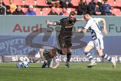 3. Liga; FC Ingolstadt 04 - MSV Duisburg; Marvin Knoll (17 MSV) Jannik Mause (7, FCI) Niklas Kölle (11 MSV)