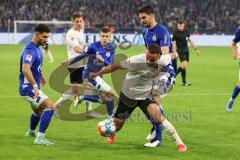 2.BL; FC Schalke 04 - FC Ingolstadt 04; Kampf um den Ball, Fatih Kaya (9, FCI) Kaminski Marcin (35 S04)