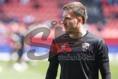 3. Liga; FC Ingolstadt 04 - Arminia Bielefeld; vor dem Spiel Torwart Boevink Pelle (26 FCI)