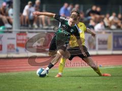 Bezirksliga - Saison 2026/27- TSV Gaimersheim - SE Freising - Gabriel Weiß (Nr.32 - TSV Gaimersheim) - Christian Schmuckermeier gelb Freising - Foto: Meyer Jürgen
