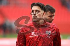 3. Liga; FC Ingolstadt 04 - TSV 1860 München; Dennis Kaygin (10, FCI) vor dem Spiel