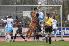 *** 2. Bundesliga Frauen - Saison 2025/26 - FC Ingolstadt 04 Frauen - VFL Bochum - Way Cecilia blau Bochum - Torwart Franziska Maier (Nr.1 - FC Ingolstadt Frauen I) - Foto: Meyer Jürgen