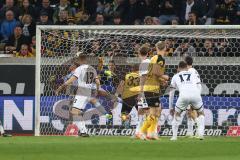 3. Liga; Dynamo Dresden - FC Ingolstadt 04; Tor Jubel Treffer Ausgleich Sterner Jonas (32 DD) 1:1 Simon Lorenz (32, FCI) Mladen Cvjetinovic (19, FCI) Benjamin Kanuric (8, FCI) Torwart Boevink Pelle (26 FCI) Casar Aljaz (17 DD)