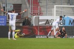 2.BL; FC Ingolstadt 04 - SV Darmstadt 98; Tor Jubel Treffer Tietz Phillip (9 SVD) Torwart Robert Jendrusch (1, FCI) Nico Antonitsch (5, FCI)