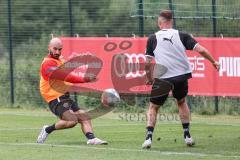 3. Liga; FC Ingolstadt 04 - Trainingslager Südtirol, Nico Antonitsch (5, FCI) Max Dittgen (10, FCI)