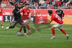 3.Liga - Saison 2022/2023 - Hallersche FC - FC Ingolstadt 04 - Moussa Doumbouya (Nr.27 - FCI) -  - Foto: Meyer Jürgen