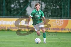 Kreisliga - Saison 2023/2024 - FC Gerolfing - TSV Ober/Unterhaunstadt - Timo Kraus grün Gerolfing - Foto: Meyer Jürgen