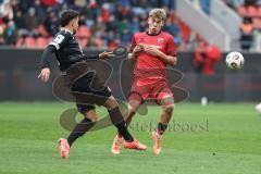 3. Liga; FC Ingolstadt 04 - Rot-Weiss Essen; Arslan Ahmet (6 RWE) Max Plath (14 FCI)