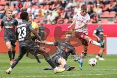3. Liga; FC Ingolstadt 04 - VfL Osnabrück; Torchance verpasst Gustav Christensen (24, FCI) Wiemann Niklas (25 VFL) Lesueur Tony Rudy (23 VFL)